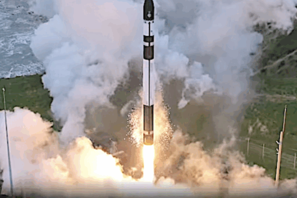 Rocket Lab's successful launch from New Zealand of iQPS' ‘The Harvest Goddess Thrives’