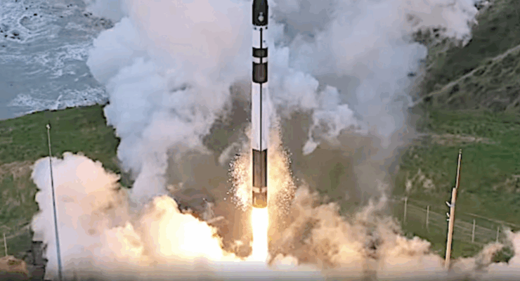 Rocket Lab's successful launch from New Zealand of iQPS' ‘The Harvest Goddess Thrives’