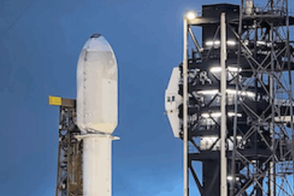 SpaceX after 4 delays the launch of Amazon's KF-02 mission planned Monday