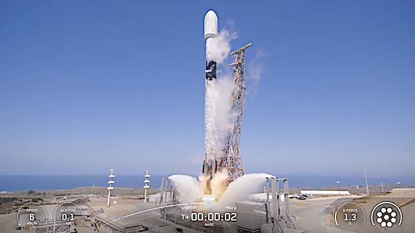 SpaceX launches NAOS an EO spacecraft for Luxembourg + smallsats from sunny California