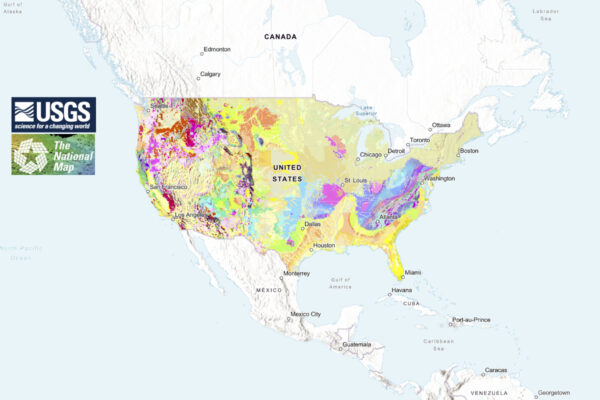 USGS unveils a new national geologic map