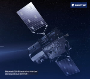 First image of nitrogen dioxide from Copernicus Sentinel-4