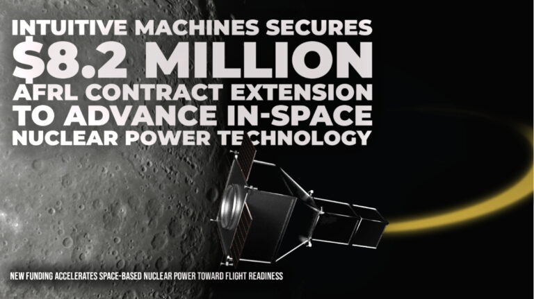 Intuitive Machines secures $8.2 million AFRL contract extension