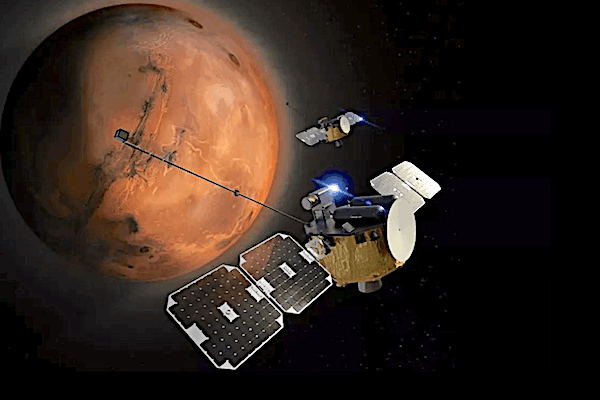 Blue Origin's New Glenn to carry EscaPADE the first multi-spacecraft orbital science mission to  Mars on Wednesday