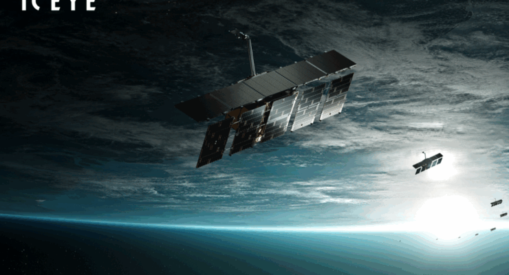 ICEYE launches five new smallsats