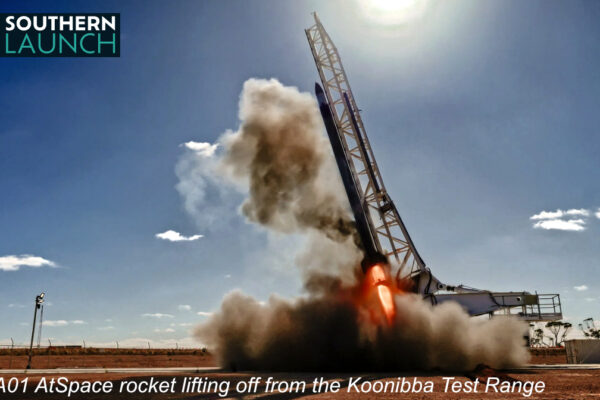 AtSpace launches A01 rocket from Southern Launch's Koonibba Test Range