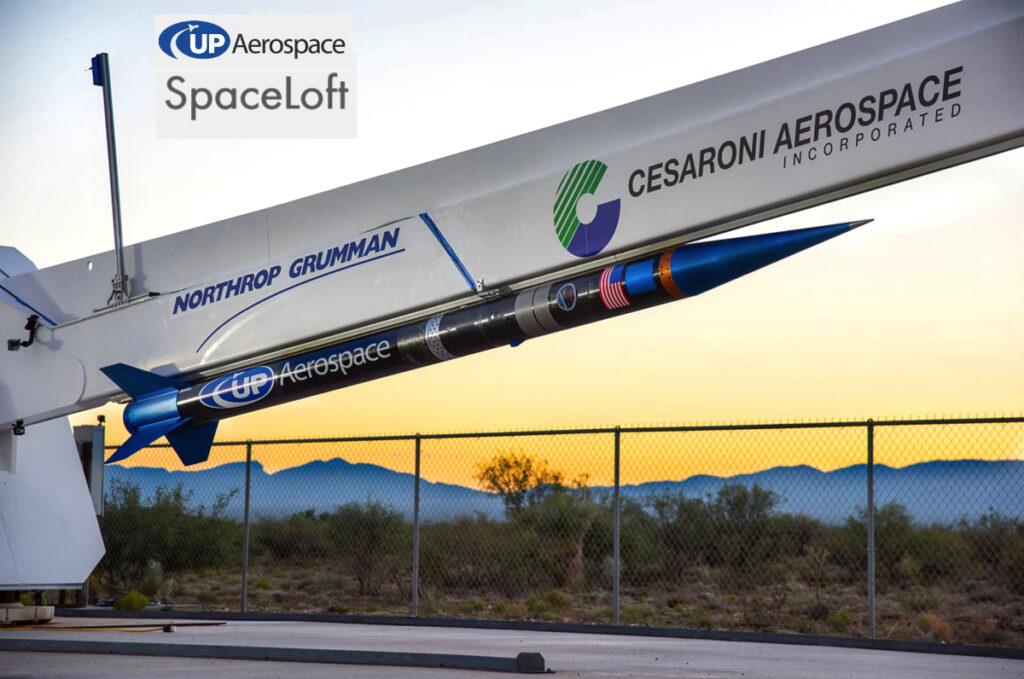 UP Aerospace carries LANL payloads to suborbital space at Spaceport America