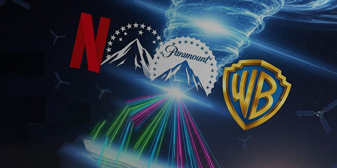The Netflix + Paramount Pursuit of Warner Bros. — Implications for SATCOM Infrastructure