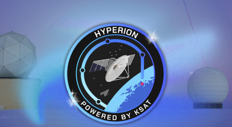 KSAT Launches Hyperion Demonstration for In-Orbit Data Relay 